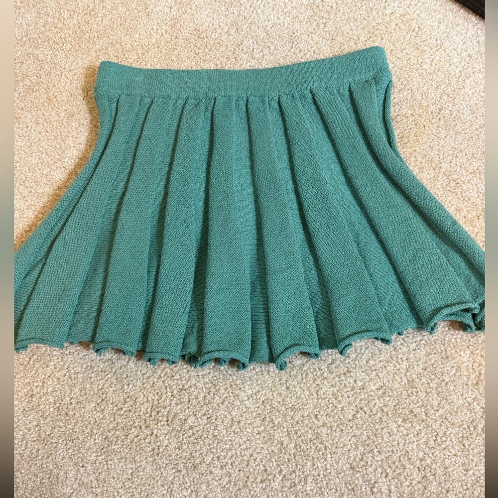 Free People Beach size medium, knit miniskirt/ beach coverup
